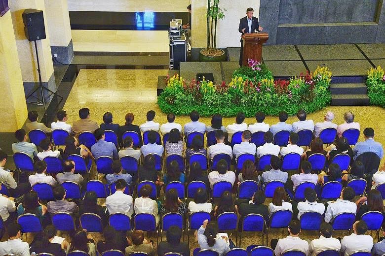 At the townhall yesterday, Foreign Minister Vivian Balakrishnan called on MFA officers to "anticipate frictions and difficulties from time to time" and be prepared to disagree if needed "without being gratuitously disagreeable".
