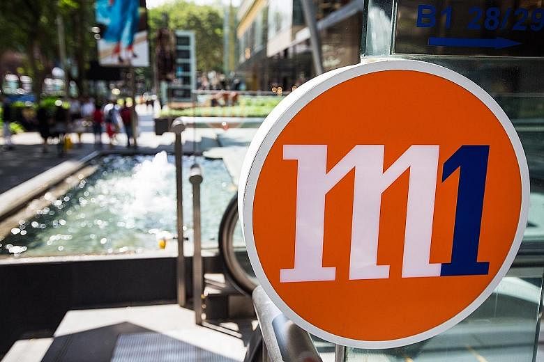 M1 expects competition to heat up, with another player preparing to enter the "highly penetrated" mobile market. Based on its present outlook, the telco expects a decline in full-year net profit.