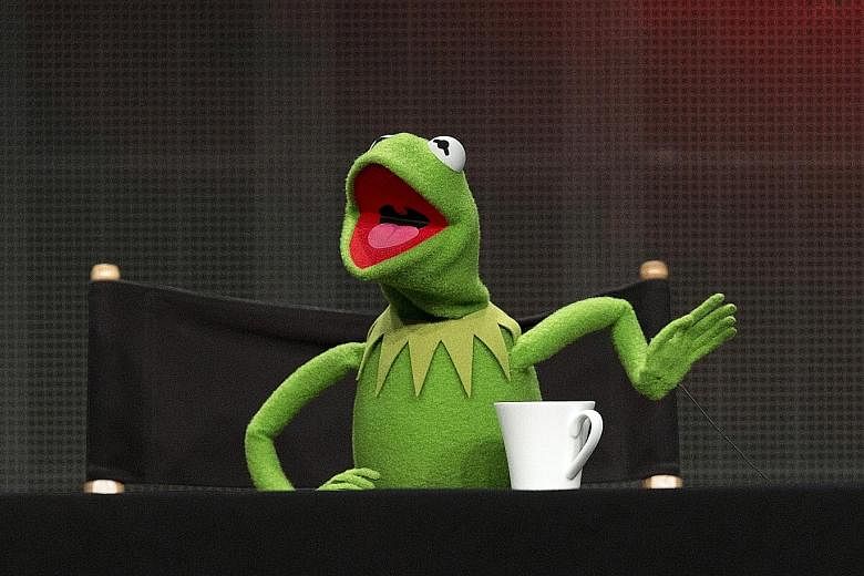 Steve Whitmire portrayed Kermit (above) for 27 years in numerous films and television shows and took the puppet all over the world.