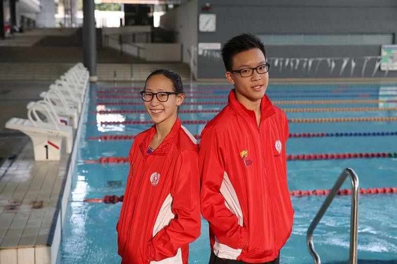 Asean Schools Games Singapore charge to three swimming golds, two