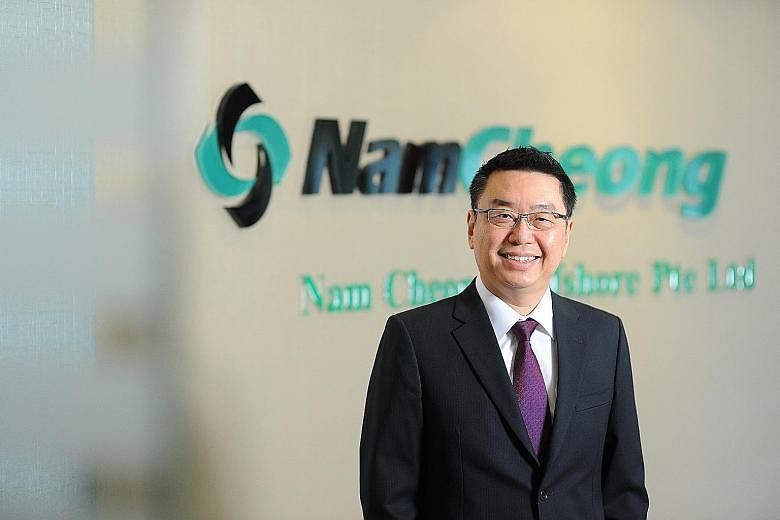 Mr Leong Seng Keat heads Nam Cheong, the Malaysian shipbuilder hit by the oil price rout.