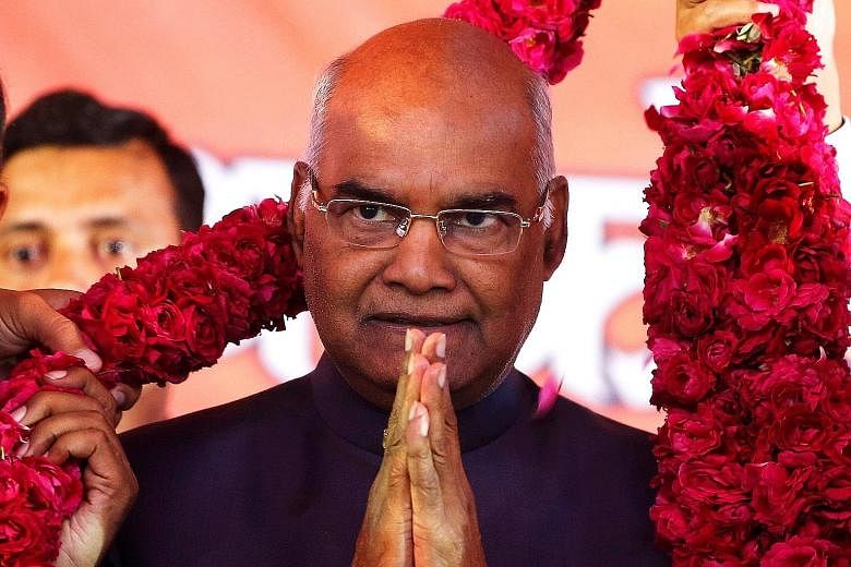 Mr Ram Nath Kovind, the ruling Bharatiya Janata Party's candidate, is only the second Indian president from the Dalit community, which continues to face discrimination and ostracism in many parts of the country.