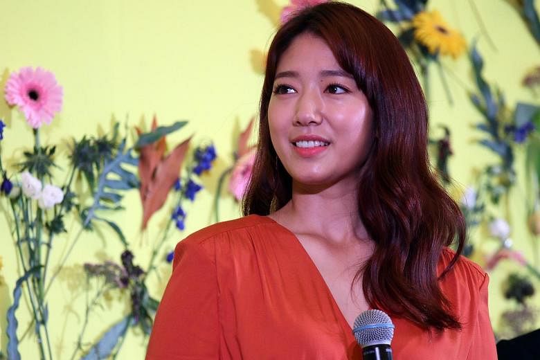 K-drama star Park Shin Hye says her new movie Heart Blackened
