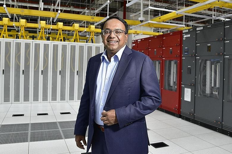STT Global Data Centres has carved out a niche by running data centres as a service provider and STT Defu, which opened just last year, is almost full, with a second centre on its campus due by the end of next year. Chief executive Bruno Lopez says t
