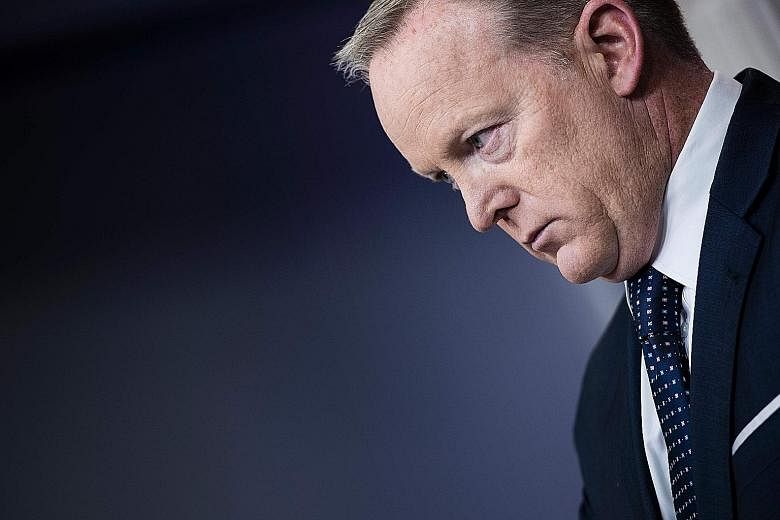 White House press secretary Sean Spicer resigned on Friday after news broke that President Donald Trump had hired financier Anthony Scaramucci as communications director.