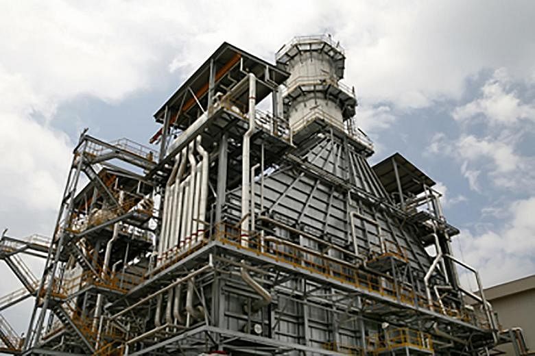 The Keppel Merlimau Cogen plant on Jurong Island. Keppel Infrastructure Trust's track record of steady distributions backed by utility assets has gained more recognition in recent months.