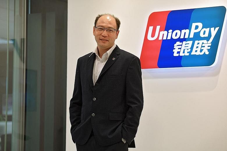 Mr Yang Wenhui concedes that branding is one area that UnionPay has to pay more attention to.
