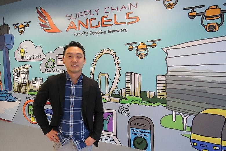 Mr James Ong, a partner of Supply Chain Angels, the venture arm of logistics company YCH Group, says that a "significant portion" of the $20 million fund's deal flow originated from the business connections of YCH, and that such recommendations are the be