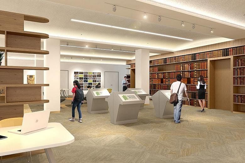 After the revamp, the Archives Reading Room will have improved computer terminals and microfilm machines with higher-resolution viewing. A team led by RSP Architects' Keith Goh will start work in September to reinstate the National Archives of Singap