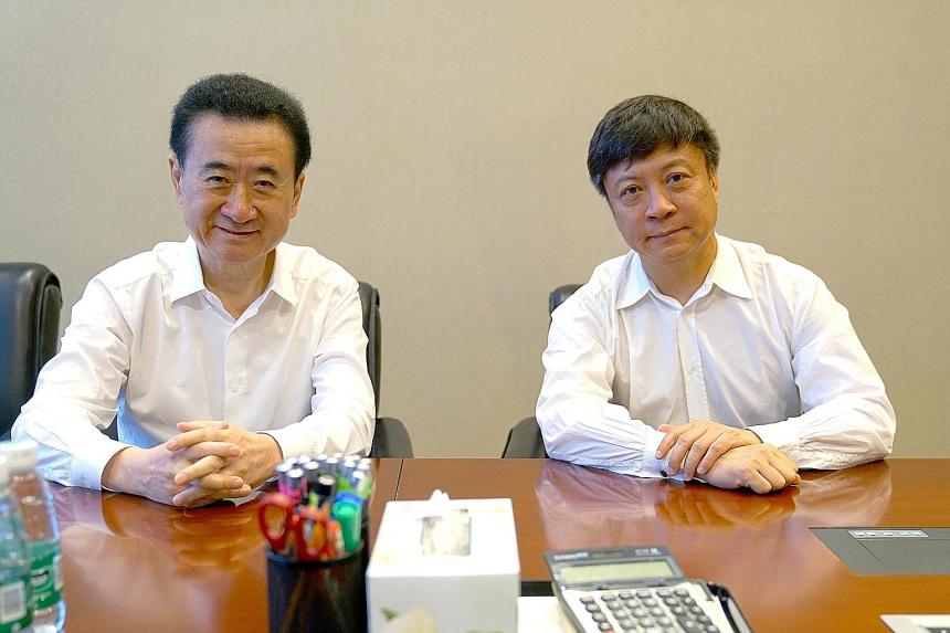 Mr Wang Jianlin, the conglomerate built theme parks and bought hotels under its cultural tourism project.