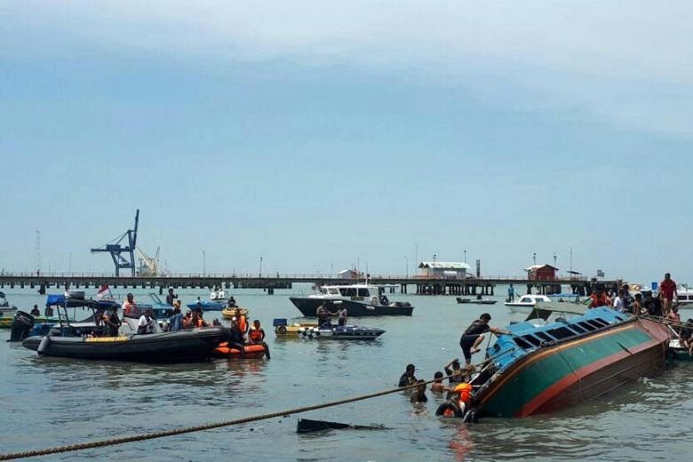 At Least 8 Dead In Indonesian Boat Accident | The Straits Times