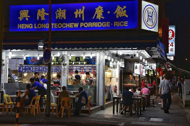 Six people were arrested on Sunday for brawling at the Heng Long Teochew Porridge shop in Upper Serangoon Road. And on May 27, four customers allegedly wrecked the place after they were upset over their $28 bill.