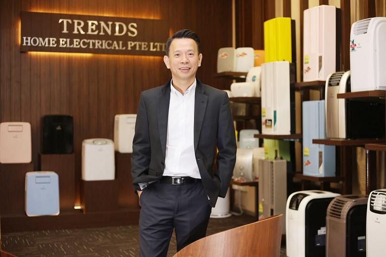Mr Joel Ho, founder of home electrical appliance firm Trends and its in-house brand Trentios, believes that adopting new technologies sets the firm apart from its competitors. With a presence already in China, Malaysia, Thailand and Indonesia, the fi