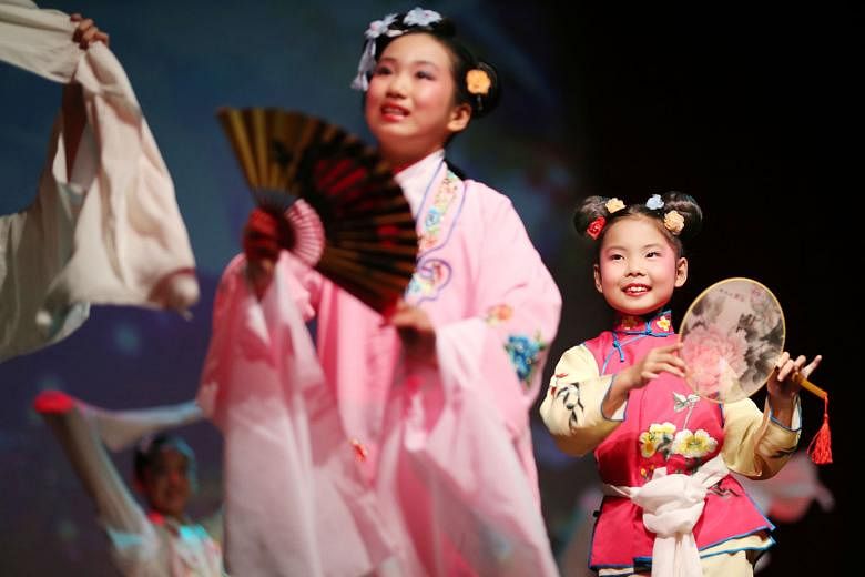Pupils from Singapore's Beacon Primary School and a Chinese youth arts group performed together at the inaugural Singapore-China Youth Arts Festival over three weekends this month. Cultural collaboration between Singapore and China adds diversity to 
