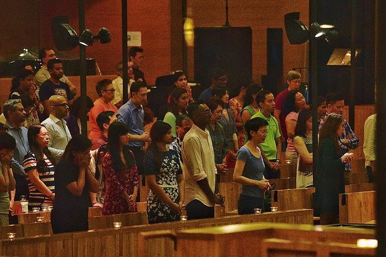 A mass was held last night at the Church of St Mary of the Angels to pray for the safe return of Singaporean diver Rinta Paul Mukkam, who has been missing for two weeks. She had been on a diving trip off Komodo Island in Indonesia.