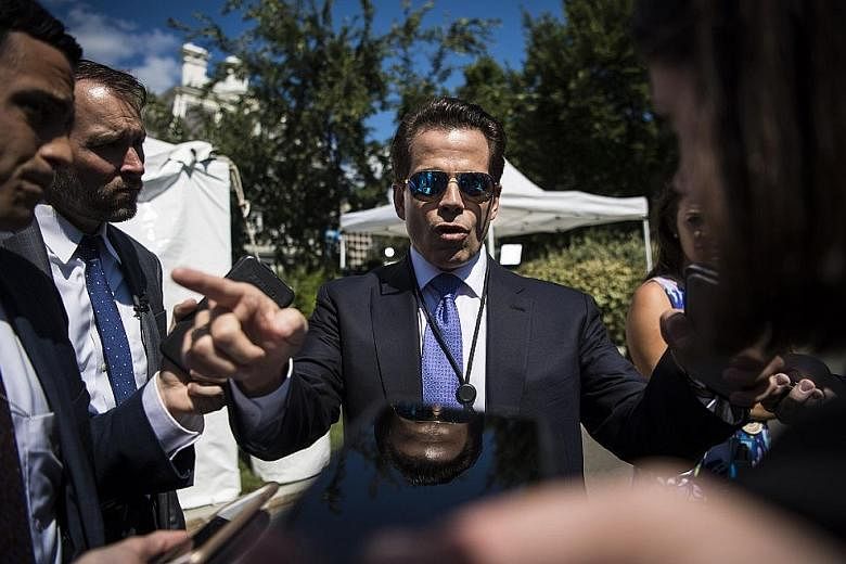 White House communications director Anthony Scaramucci has vowed to get tough with leakers.