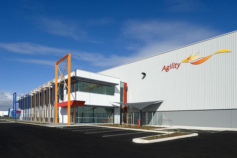 A property in Australia from Frasers Logistics & Industrial Trust's portfolio. It said demand for its facilities has been strong.