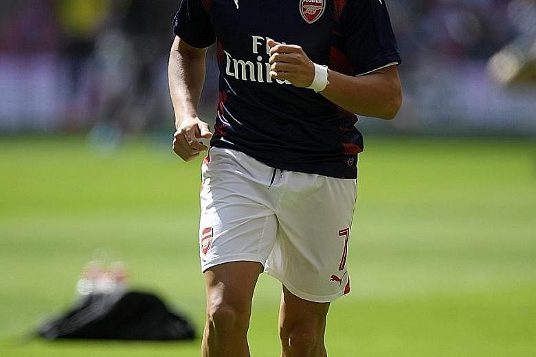 Chile international forward Alexis Sanchez is back in training at the Emirates, but it remains to be seen if he will still be at Arsenal at the end of the transfer window with his contract up at the end of the coming season.
