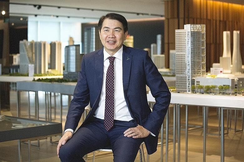 Mr Lim Ming Yan, CapitaLand's president and chief executive, told Bloomberg TV he had detected signs private home prices were bottoming out after years of price falls.