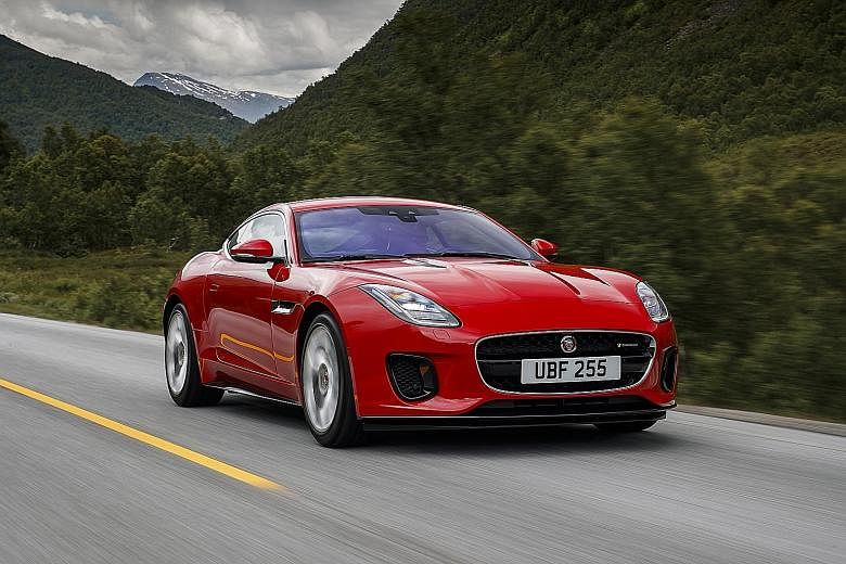 The Jaguar F-Type 2.0 Coupe offers a century sprint timing of 5.7 seconds.
