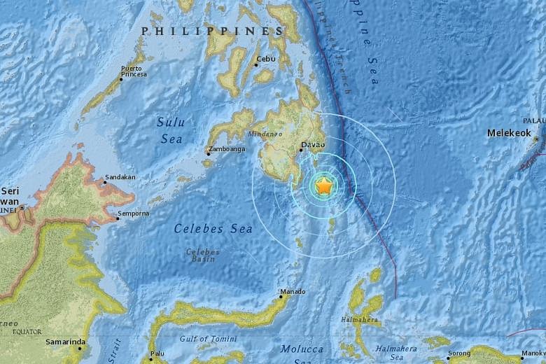 Magnitude 5.8 Quake Hits Philippines: USGS | The Straits Times