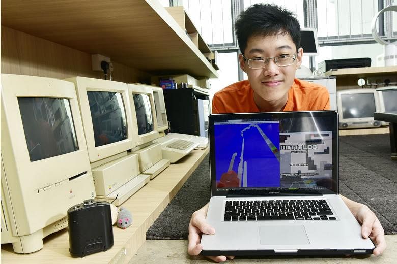 Those who happen to be in the western part of Singapore may detect the smell of cocoa from chocolate factories there. Mr Lim Ding Wen, who created his first app when he was nine years old, now has more than 20 apps to his name.