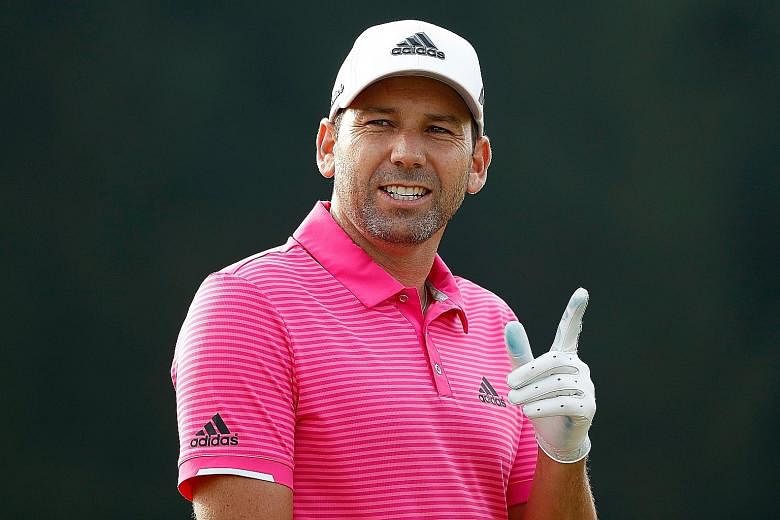 Sergio Garcia finished tied 11th on his Singapore Open debut last year.
