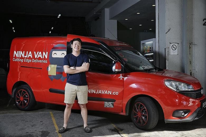 Mr Lai Chang Wen said Ninja Van used technology to optimise its sorting, packing and delivery processes.