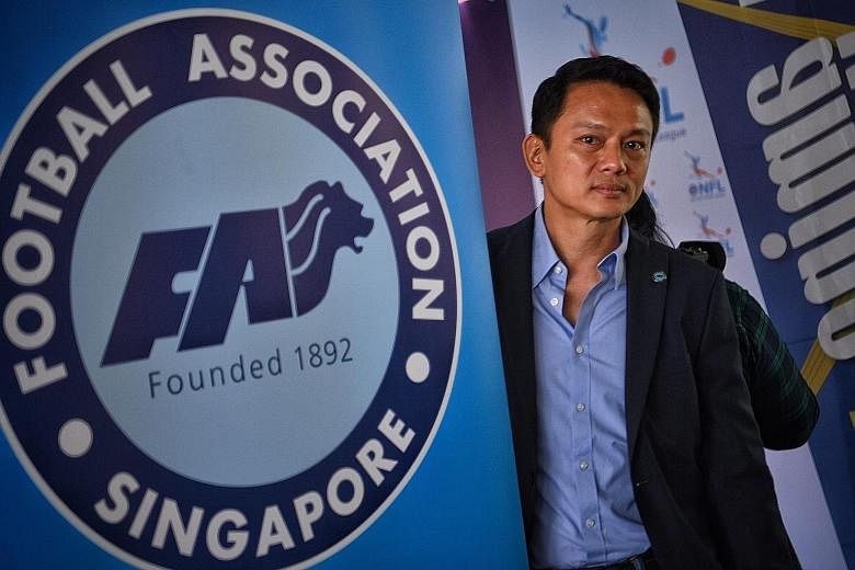 Winston Lee was appointed FAS general secretary in 2008.
