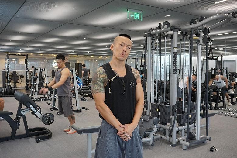 Singaporean Mervin Ho (above) and his business partner Yang Yang (left) decided to start their own fitness brand to capitalise on China's booming middle class and its growing health consciousness. The fitness centre Zwyn is the first commercial gym t