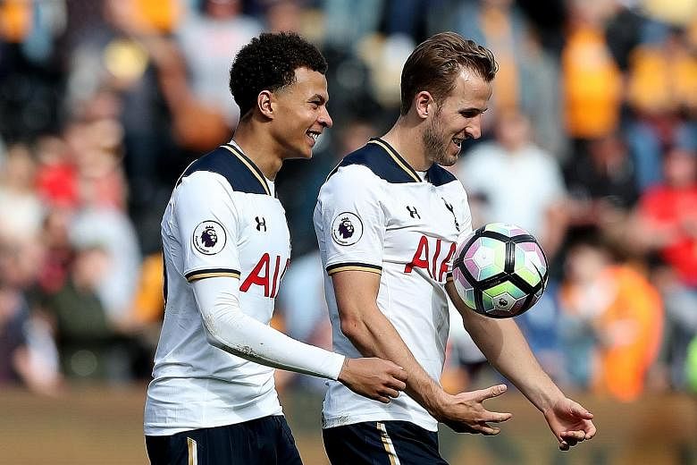 Tottenham will be relying heavily on star duo Dele Alli (left) and Harry Kane this season. Kane was last season's Golden Boot winner with 29 goals.