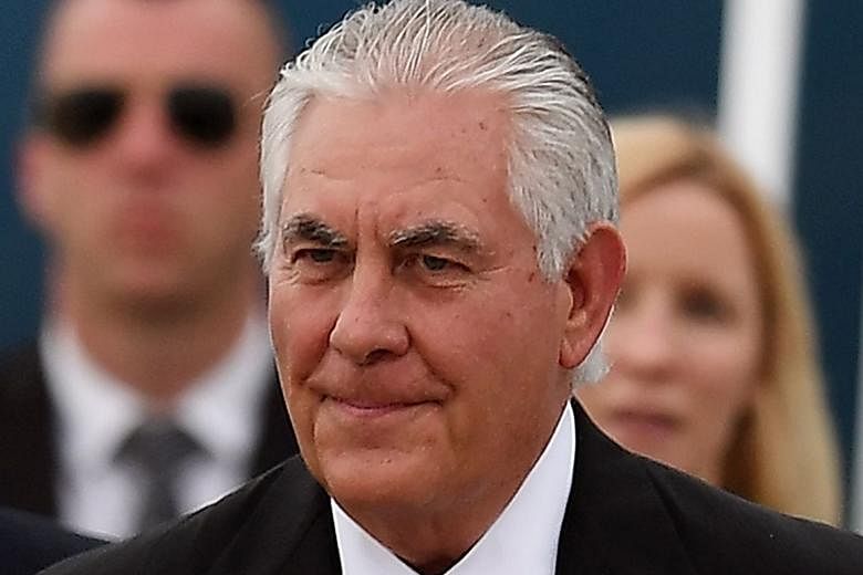 US Secretary of State Rex Tillerson has sought to downplay fears of a military conflict even as others have ramped up hawkish rhetoric.