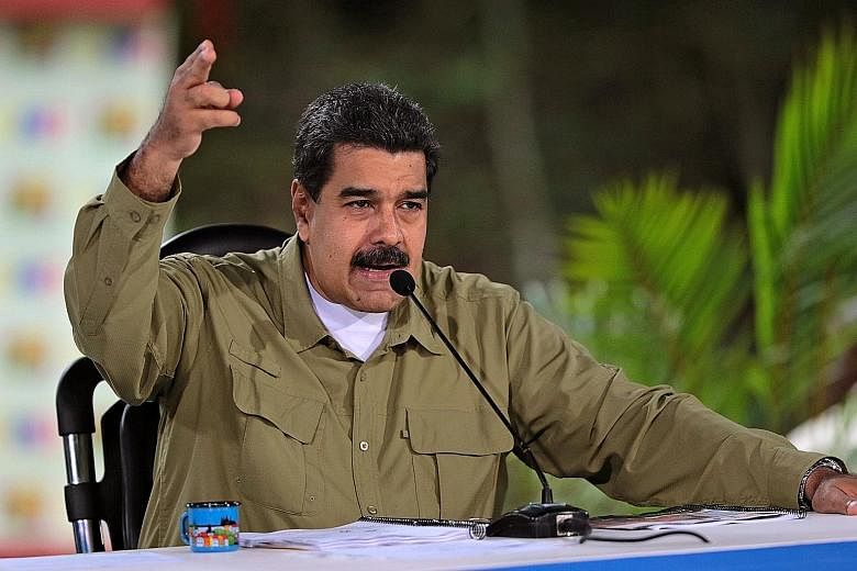 Venezuelan President Nicolas Maduro's Socialist party is facing pressure over a perceived power grab.