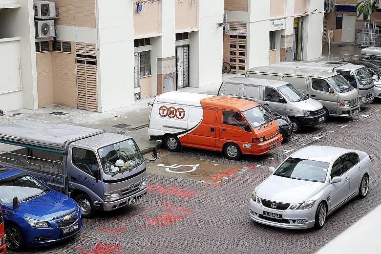 There were 1,758 new carpark label holders last year, a rise of 38 per cent from 1,273 in 2012, according to Ministry of Social and Family Development figures. The label holders are entitled to use handicapped parking spaces.