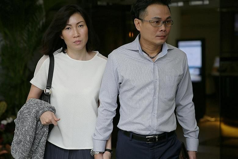 Mr Ng Ai Hua (above) said he hopes that the couple (below) - Mr Chow Chuin Yee and Ms Tay Puay Leng - have learnt their lesson after facing not just the punishment of the fines meted out by the court, but also the severe criticisms they received onli