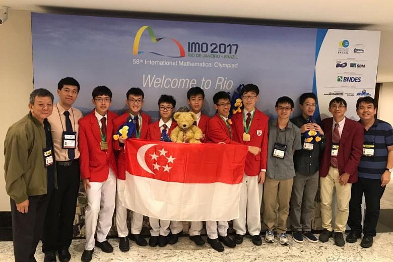 Singapore students win 12 gold medals at International Olympiads | The ...