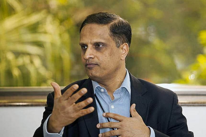 The chief exec post held by Infosys' Vishal Sikka will be filled by Mr Pravin Rao (above), the interim MD and CEO.