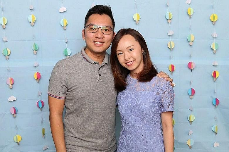 Ms Lydia Lim and her husband Jair Ng are co-founders of The Clay Day, which sells its jewellery at weekend pop-up booths.
