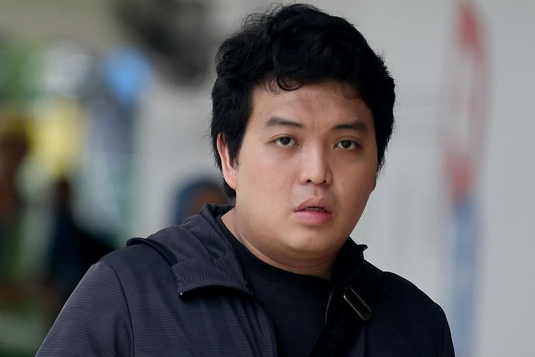 Wong Song Biao pleaded guilty to using criminal force to outrage the 19-year-old's modesty on Oct 15 last year.