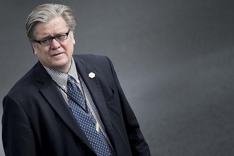 Mr Stephen Bannon had been complaining that President Donald Trump lacked the political skills and discipline to avoid a series of self-inflicted public relations disasters, according to a source close to both men.
