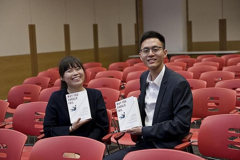 Grace Lin and Vincent Ng decided to write the book to help people be more prepared in dealing with the challenging start-up scene here.