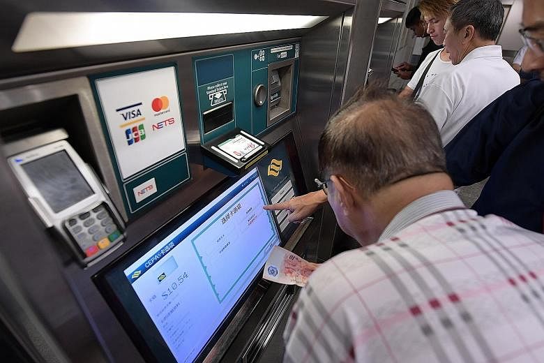 Many senior citizens primarily use cash to top up their ez-link cards. Some are concerned about the public transport system's push to go cashless, where all self-service ticketing machines at MRT stations and bus interchanges will accept only cashles