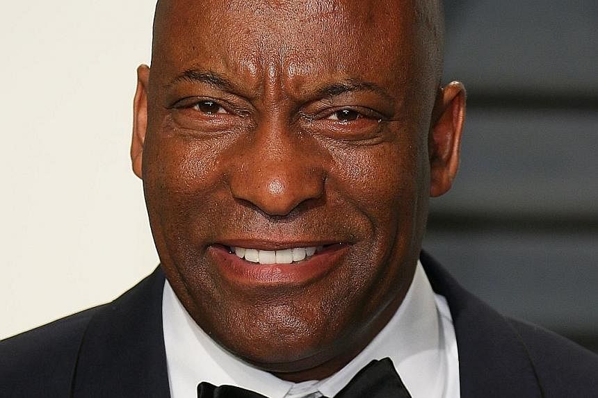 Damson Idris stars as a 19-year-old drug dealer in Snowfall, which film director John Singleton (above) co-created.