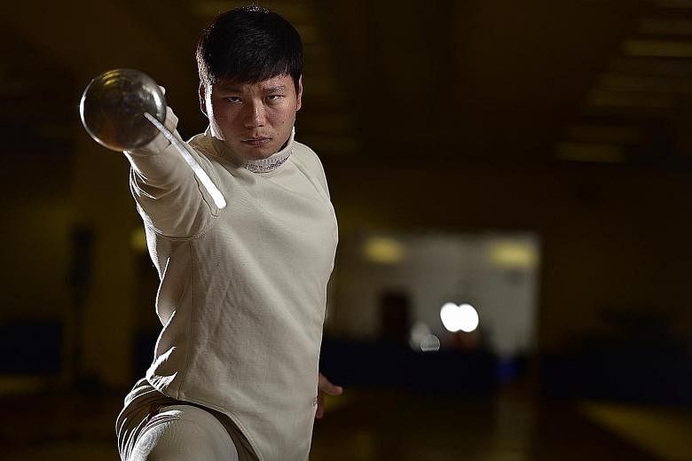 Fencer Lim Wei Wen, 32, promised himself that he would compete at a fourth SEA Games the moment Singapore lost the team epee final to Vietnam by the narrowest of margins in 2015.