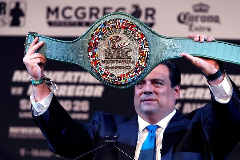 The Money Belt, filled with gold, diamonds and sapphires and emeralds, will be given to the winner of the McGregor v Mayweather super-fight.