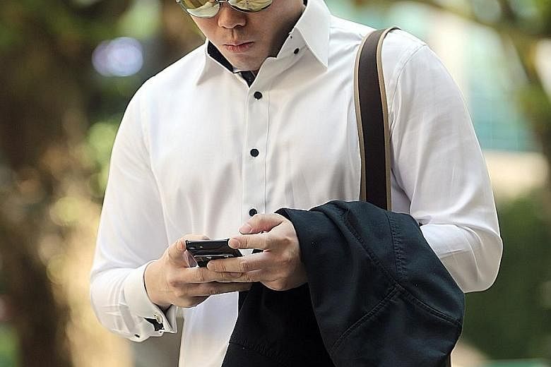 Businessman Mark Tan Peng Liat, who was sentenced to a year's jail yesterday for committing a rash act that led to his father's death, was also fined $5,000 after pleading guilty to a separate charge of being in possession of 13 air pistols.