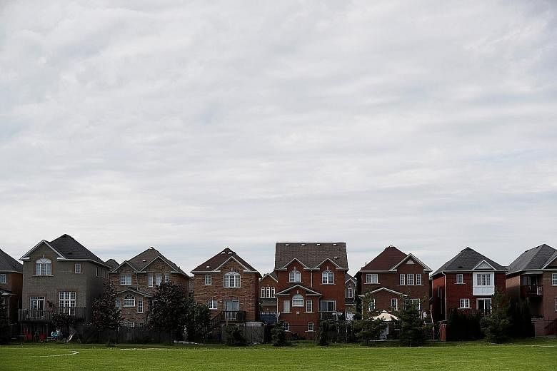 Toronto's housing market cooled rapidly in April after the government tightened rules and Canada's biggest non-bank lender ran into liquidity troubles, spooking other lenders and causing a pullback in mortgage financing.