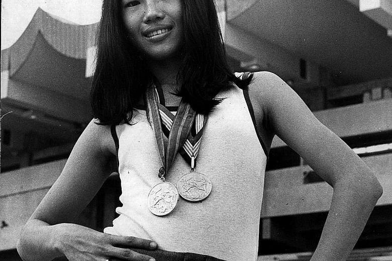 Chee Swee Lee was only 19 when she claimed the 400m gold at the 1974 Asian Games in Teheran. Her time of 55.08 seconds stood as the national record for 43 years.