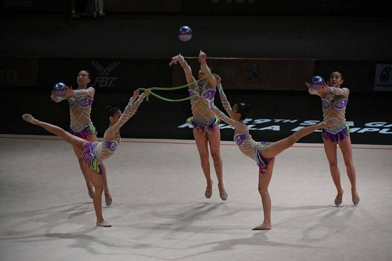 SEA Games: Rhythmic gymnastics team overcome injury setback to clinch  bronze