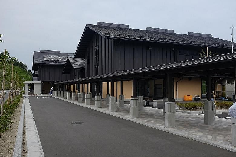 The Nobiru Community Centre, located in a neighbourhood built for residents whose homes were destroyed by the tsunami that struck Japan's north-eastern coast in 2011. Higashi-Matsushima city in Miyagi prefecture has demonstrated that reconstruction and ec